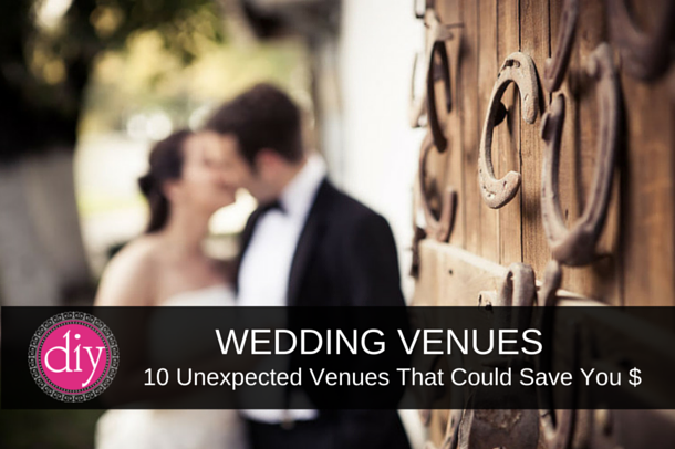 Ten Unusual Venues For Your Wedding Day!